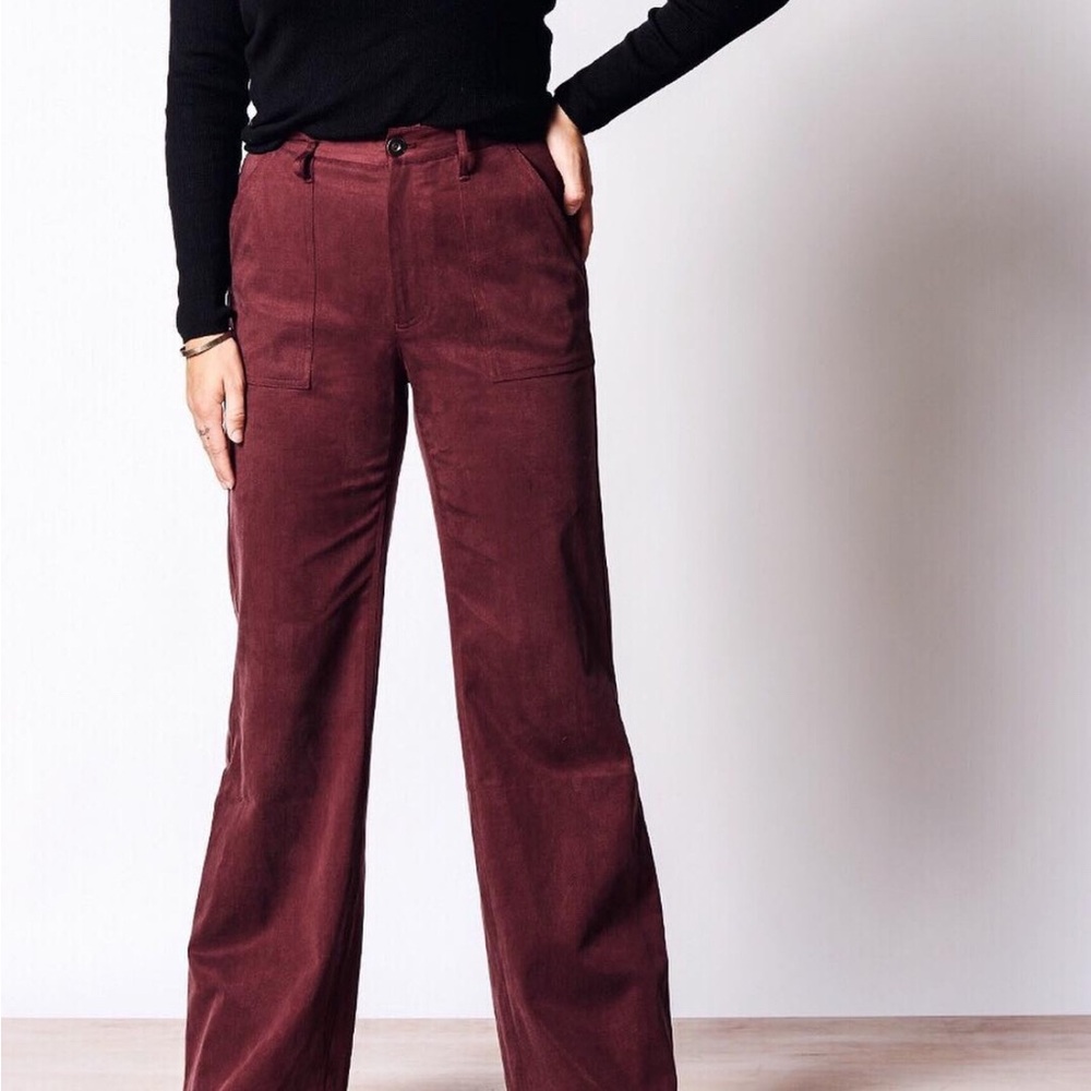Brass Scout Pants - Maroon